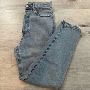 PacSun High Rise Gray Mom Jeans